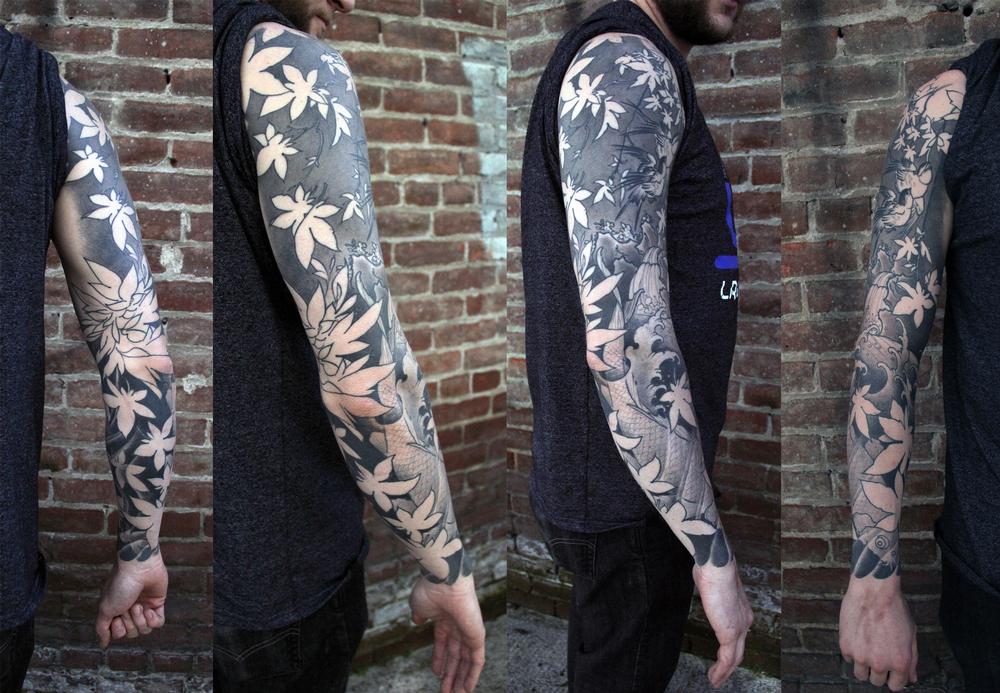 Jeff Gogue - koi sleeve